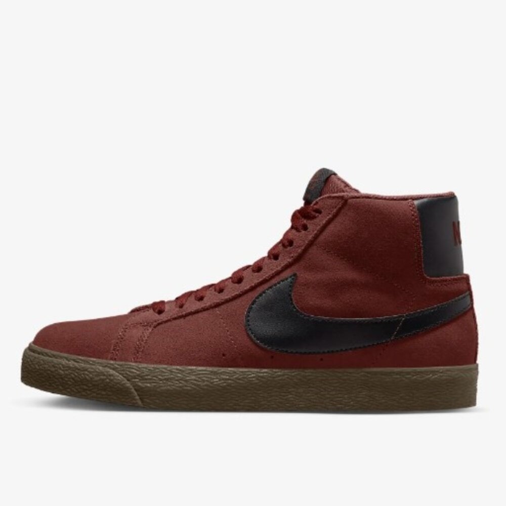 Nike SB Zoom Blazer Mid, Oxen Brown, Size 4